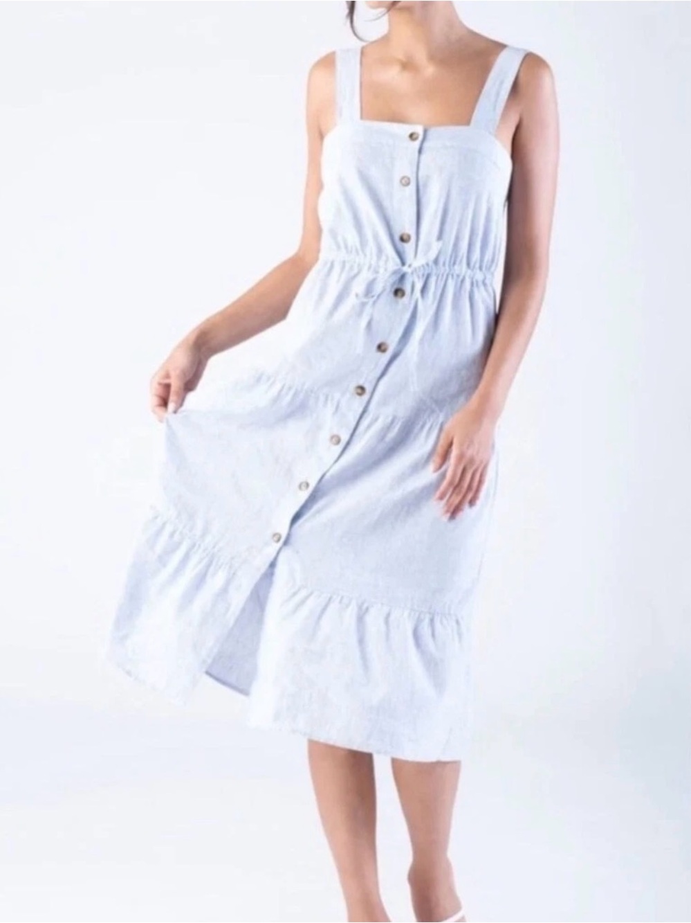 Margaret O’Leary Madeline Gauzy Cotton Dress S Spring Vacation Beach Resortwear